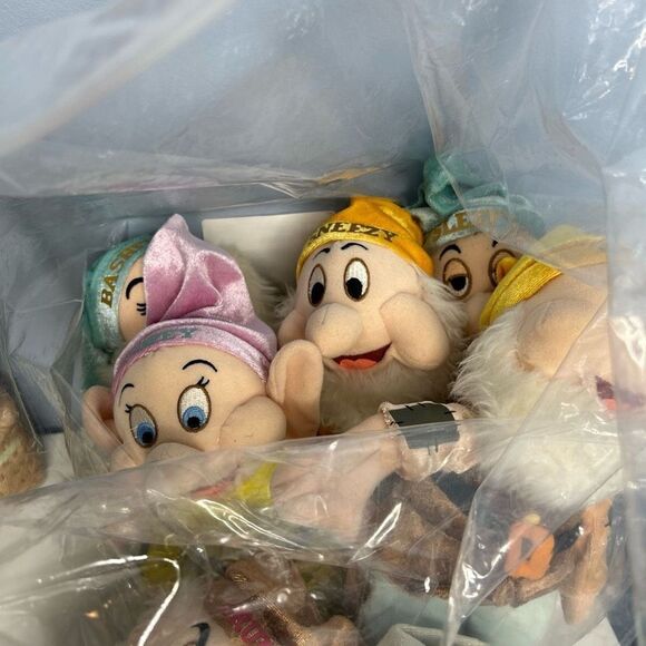 Disney Seven Dwarfs Plus 10” Complete Set - Picture 2 of 9